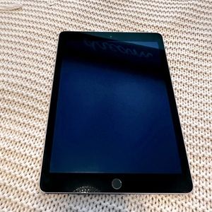 iPad Air 2 (Silver) with Pink Case